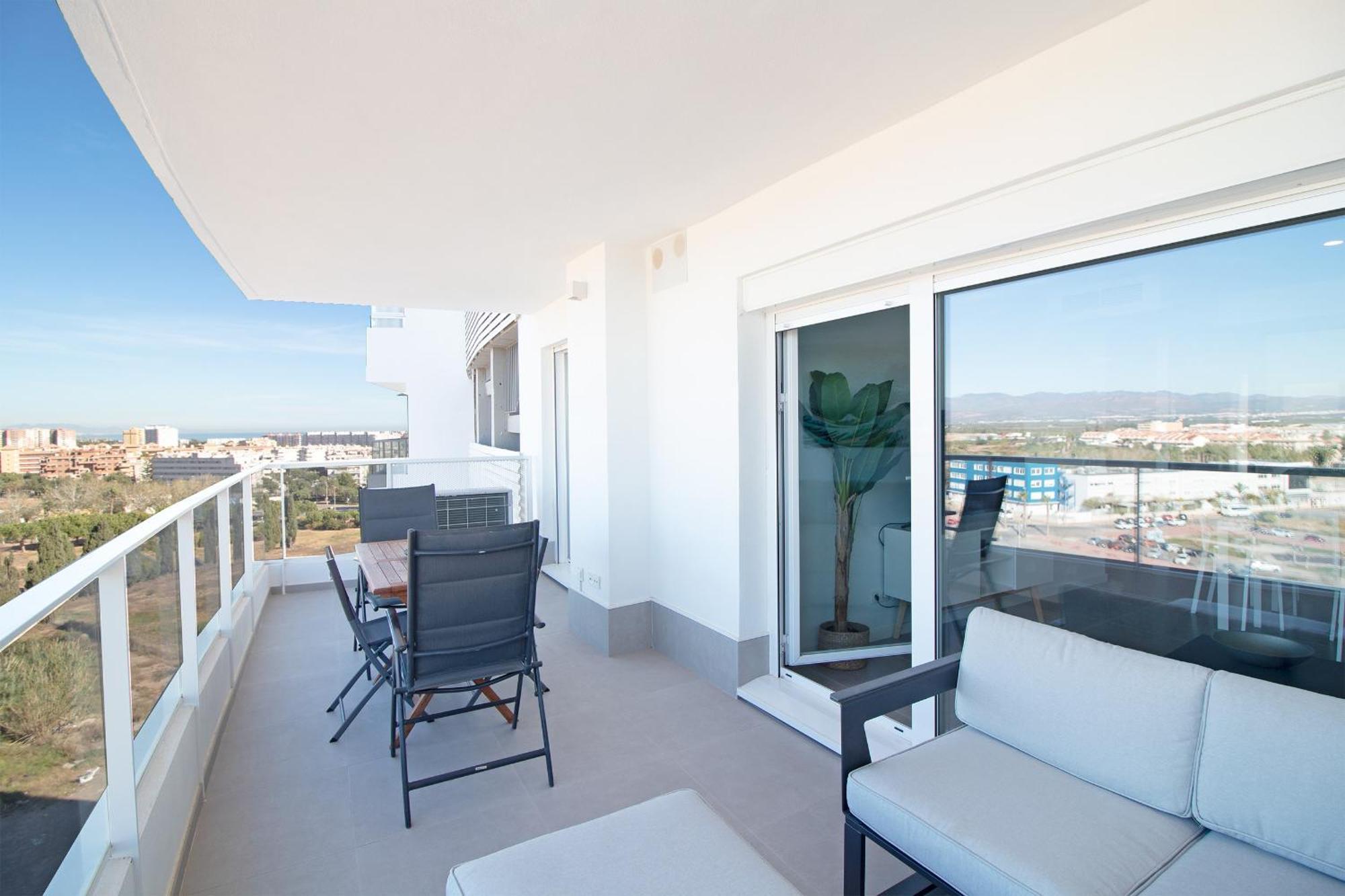 Global Properties, Apartamento Con Terraza Y Vistas Al Mar Y A La Montana Canet d'En Berenguer Екстериор снимка