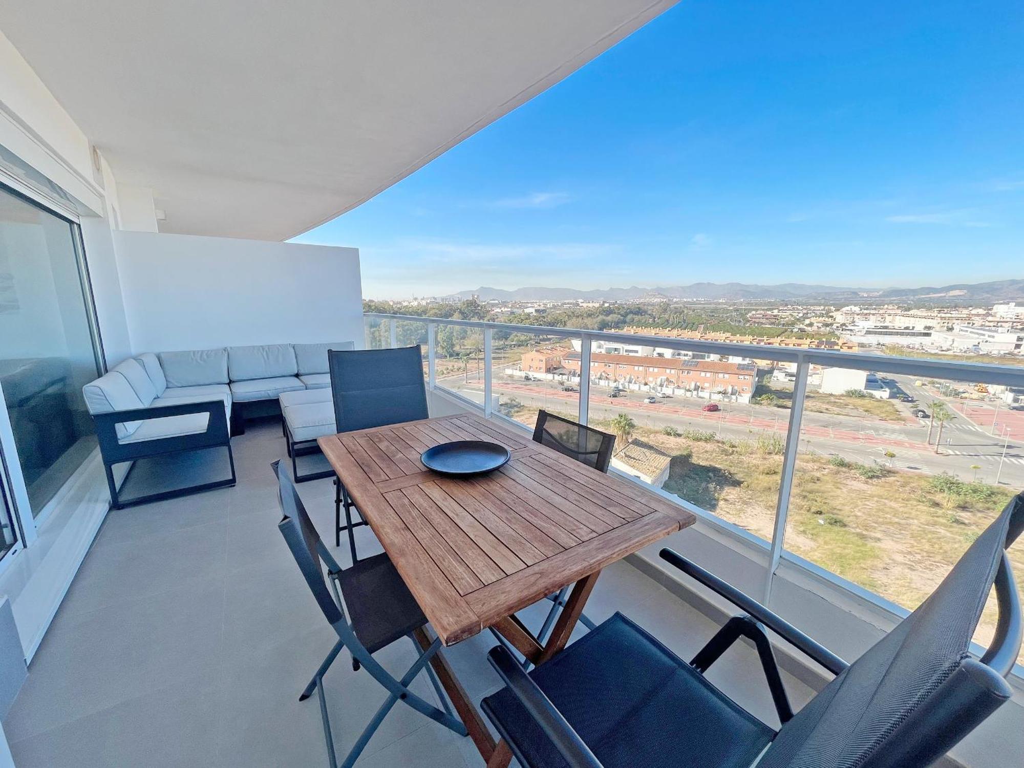 Global Properties, Apartamento Con Terraza Y Vistas Al Mar Y A La Montana Canet d'En Berenguer Екстериор снимка