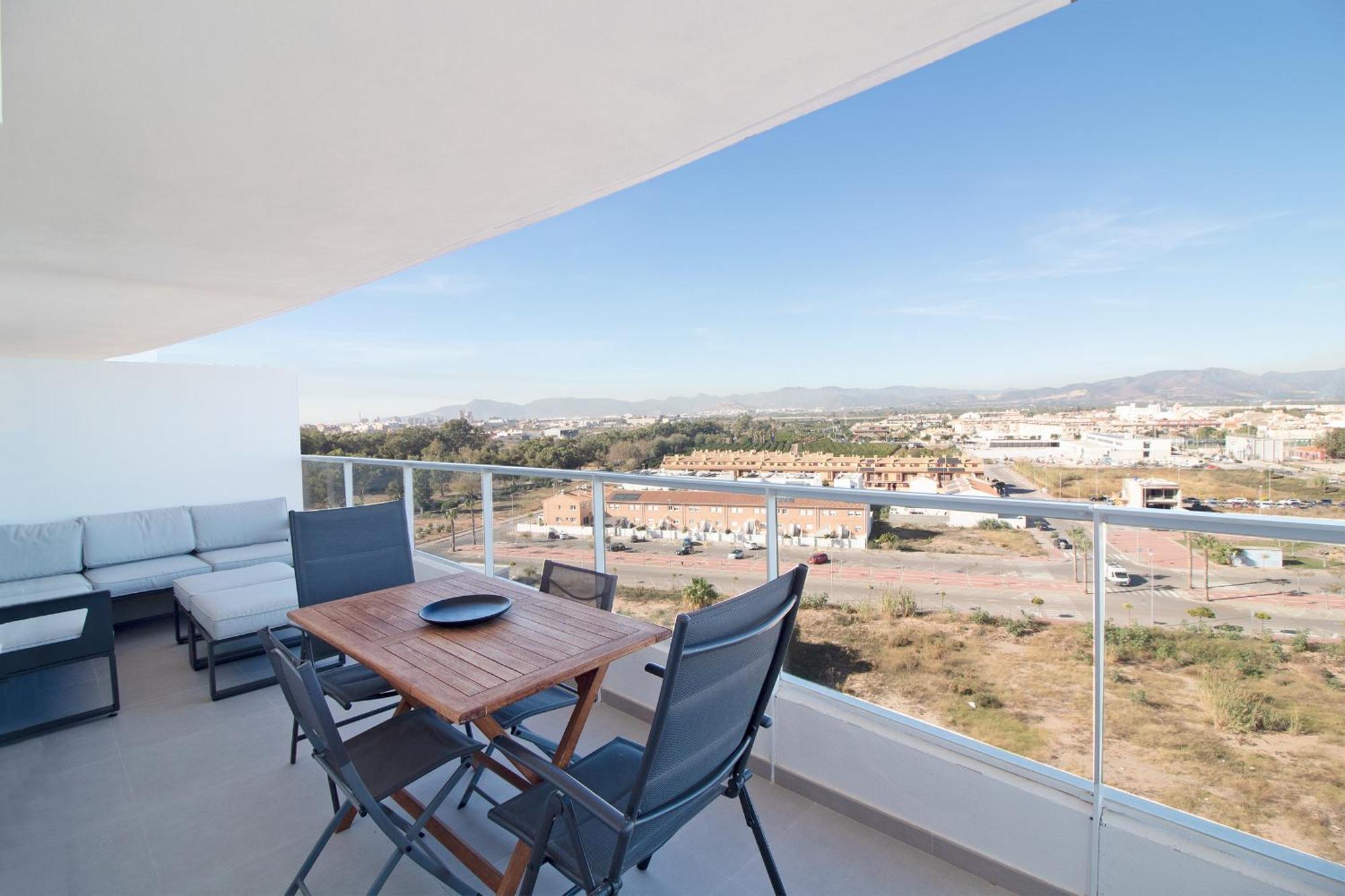 Global Properties, Apartamento Con Terraza Y Vistas Al Mar Y A La Montana Canet d'En Berenguer Екстериор снимка